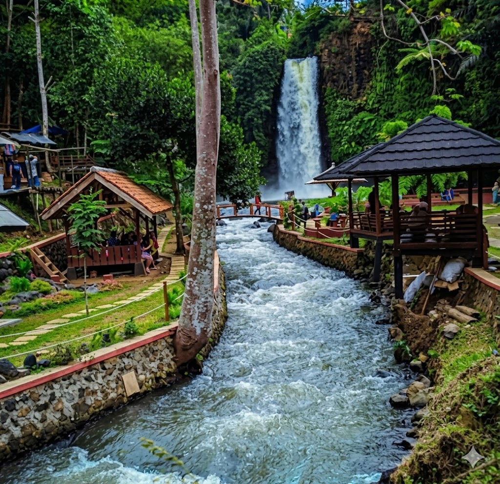 Waterfall (Curug Bangkong) Kuningan